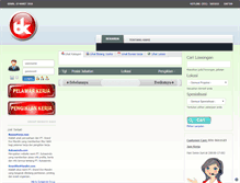 Tablet Screenshot of bazaarkerja.com